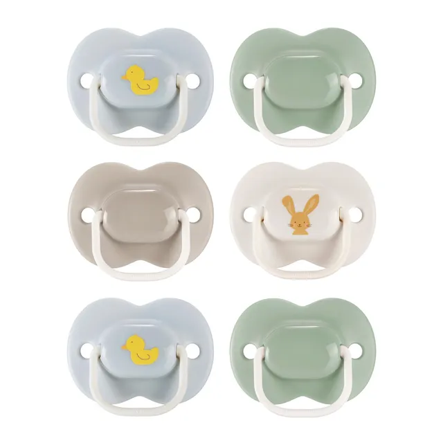 tommee-tippee-anytime-chupete-sim-trico-sin-bpa-6-18-meses-pack-de-6 image 1