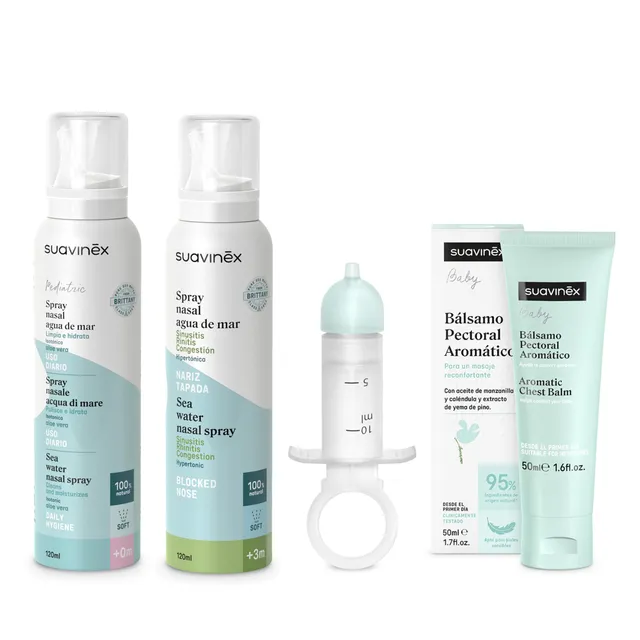 suavinex-pack-limpieza-y-cuidado-nasal-con-2-sprays-de-agua-de-mar-isot-nico-hip image 1