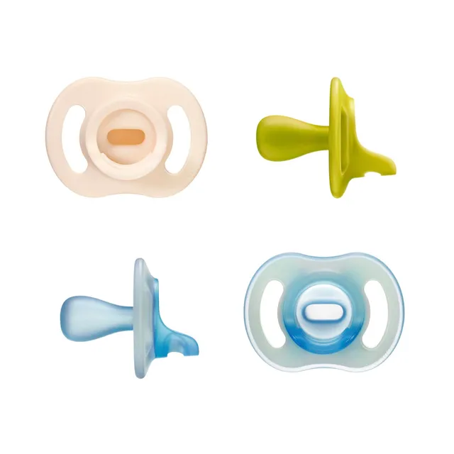 tommee-tippee-ultra-light-d-a-y-noche-chupetes-de-silicona-de-una-pieza-20-m-s-l image 1