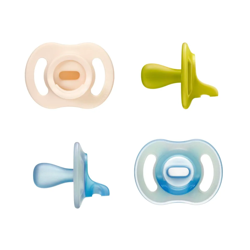 tommee-tippee-ultra-light-d-a-y-noche-chupetes-de-silicona-de-una-pieza-20-m-s-l image 1