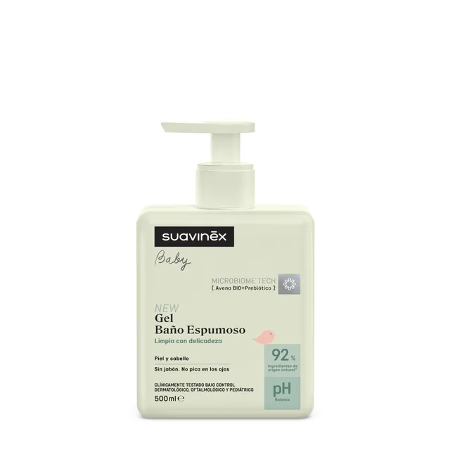 suavinex-gel-champ-espumoso-para-beb-s-500-ml-con-dosificador-sin-jab-n-no-pica- image 1