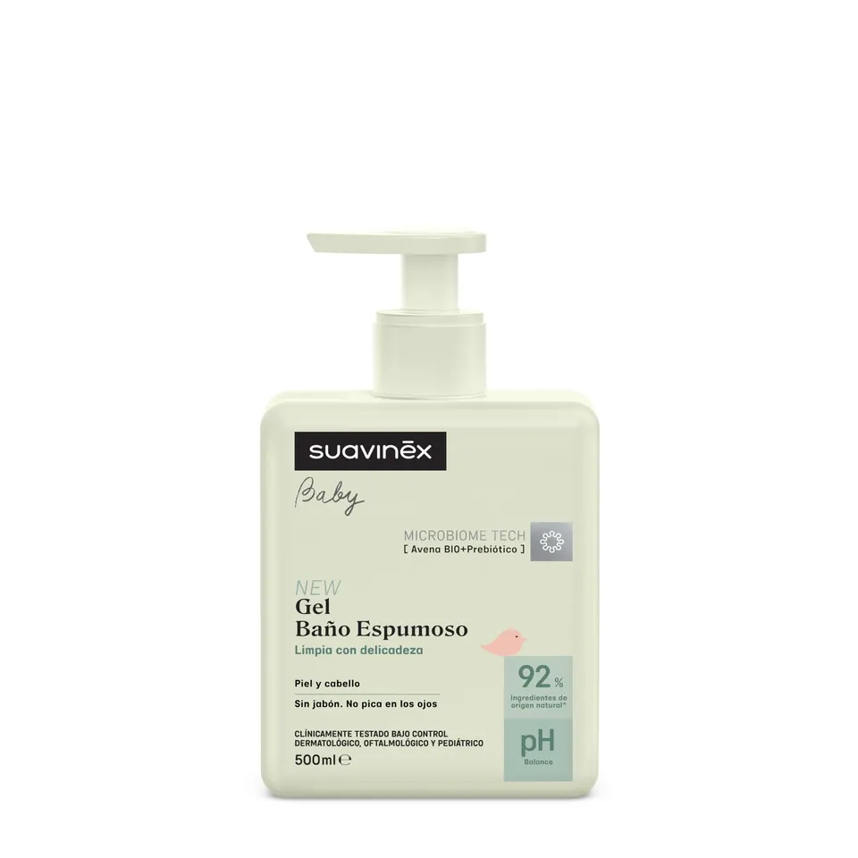 suavinex-gel-champ-espumoso-para-beb-s-500-ml-con-dosificador-sin-jab-n-no-pica- image 1