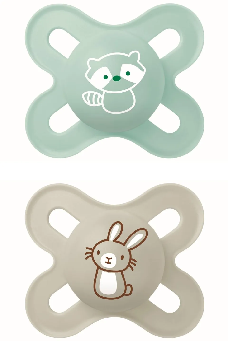 mam-original-chupete-reci-n-nacido-0-2-meses-silicona-skinsoft-pack-de-2-neutro- image 1