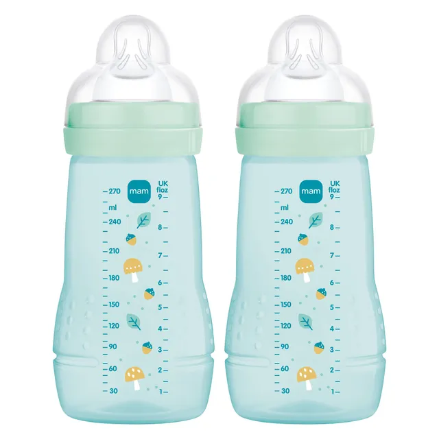 mam-easy-active-biber-n-270-ml-pack-2-uds-azul-brillante-tetina-skinsoft-flujo-m image 1
