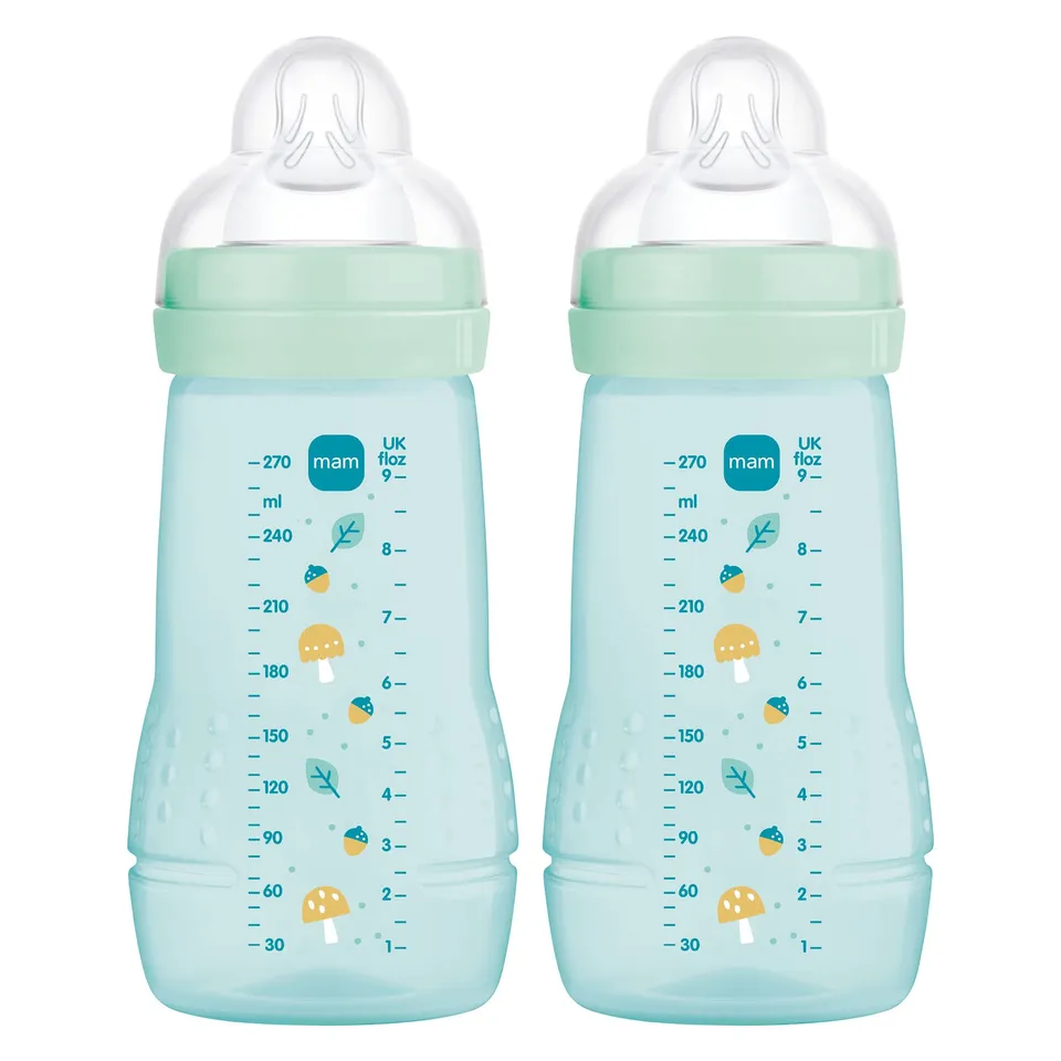 mam-easy-active-biber-n-270-ml-pack-2-uds-azul-brillante-tetina-skinsoft-flujo-m image 1