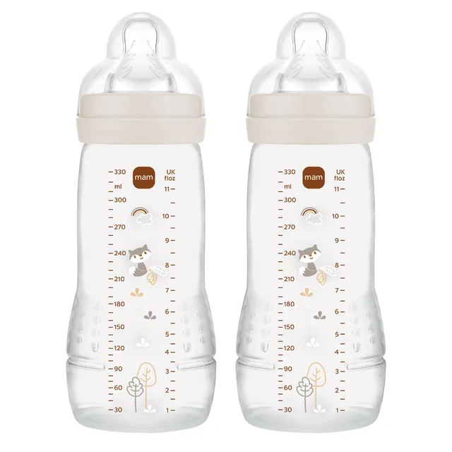 mam-easy-active-pack-de-2-biberones-330-ml-con-tetina-3-de-flujo-r-pido-skinsoft image 1