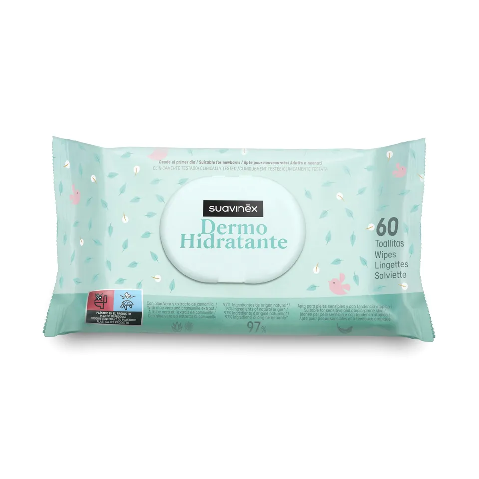 suavinex-toallitas-h-medas-dermohidratantes-pack-60-uds-0-meses-aptas-pieles-sen image 1