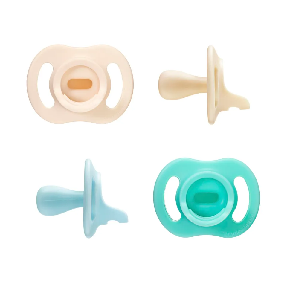 tommee-tippee-chupete-ultra-light-stayput-0-6m-pack-de-4-silicona-de-una-sola-pi image 1
