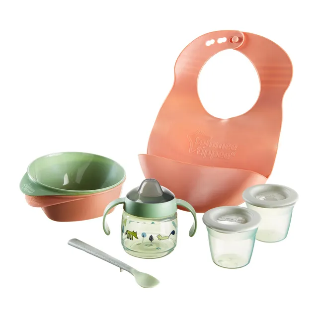tommee-tippee-first-tastes-juego-de-destete-completo-4-meses-cuencos-easi-scoop- image 1