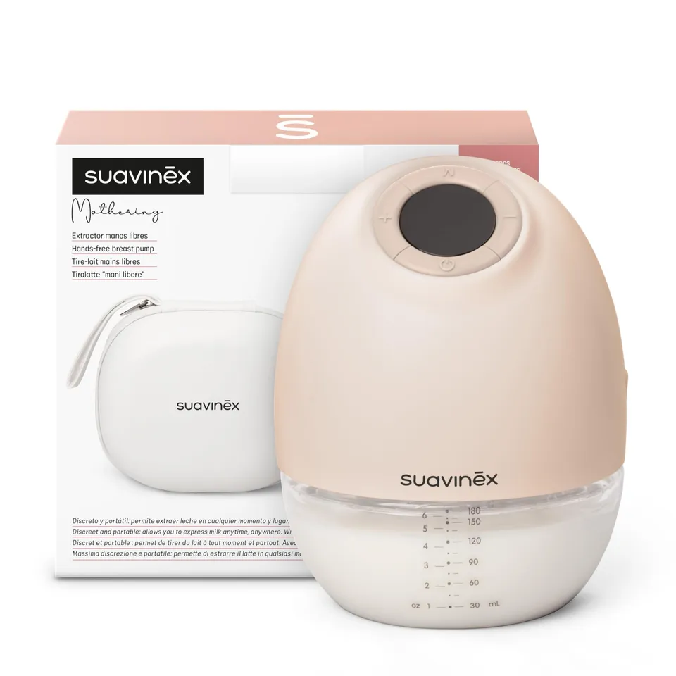 suavinex-sacaleches-manos-libres-sin-cables-extractor-de-leche-materna-el-ctrico image 1