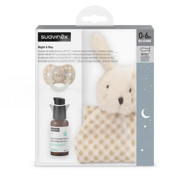 suavinex-canastilla-regalo-beb-reci-n-nacido-night-and-day-con-doudou-conejito-c image 1