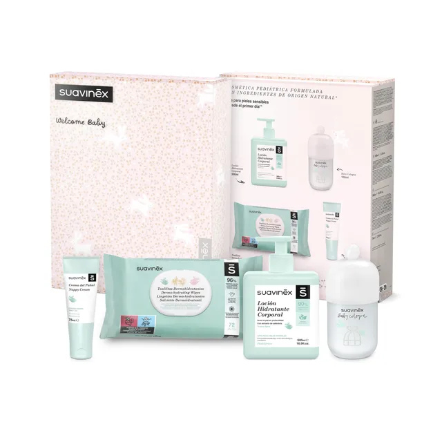 suavinex-canastilla-beb-reci-n-nacido-rosa-set-cosm-tica-con-colonia-100-ml-crem image 1