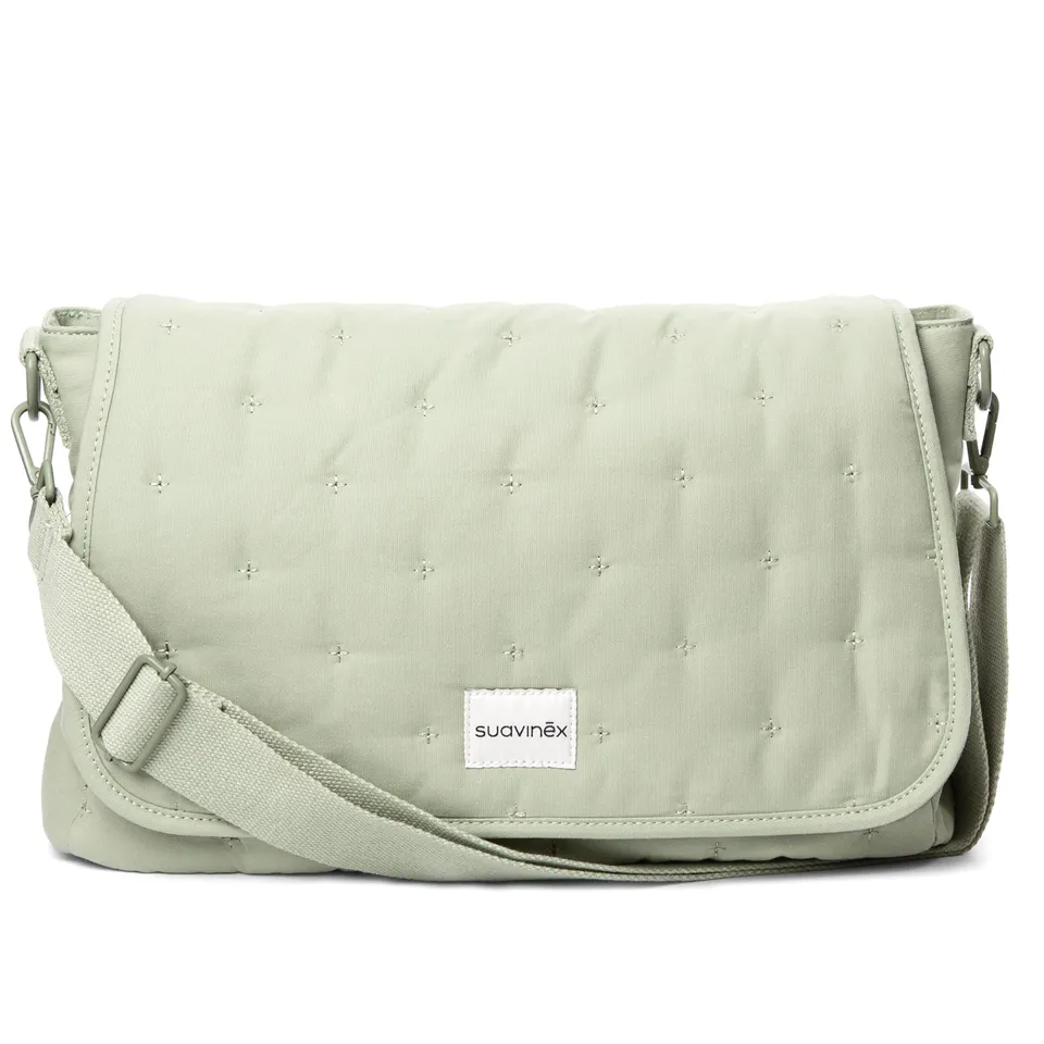 suavinex-bolso-maternidad-bandolera-verde-de-gran-capacidad-11-44-l-asas-ajustab image 1