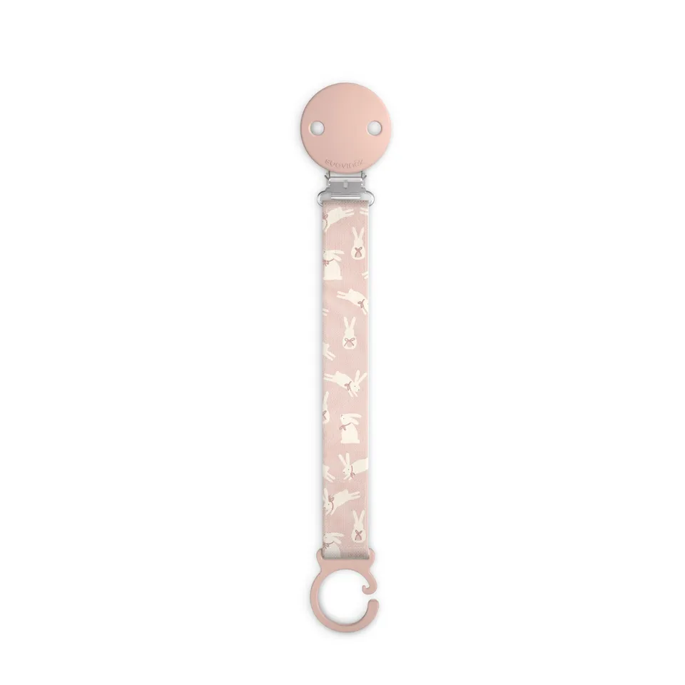 suavinex-wonder-conejitos-rosa-chupetero-de-tela-reversible-con-pinza-para-chupe image 1