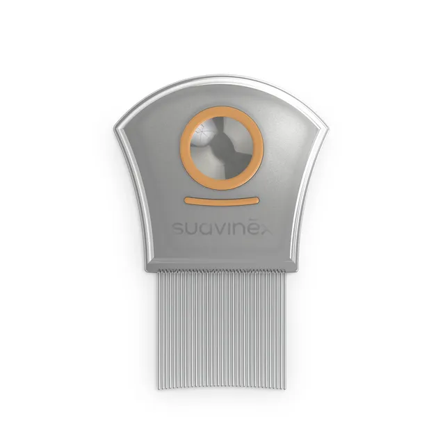 suavinex-lendrera-piojos-y-liendres-con-lupa-peine-de-acero-inoxidable-con-p-as- image 1