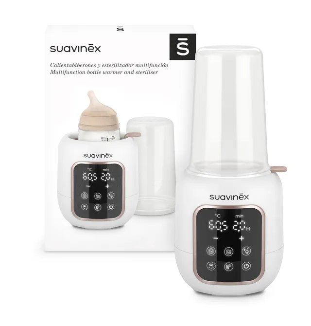suavinex-calientabiberones-y-esterilizador-2-en-1-con-5-programas-autom-ticos-pa image 1