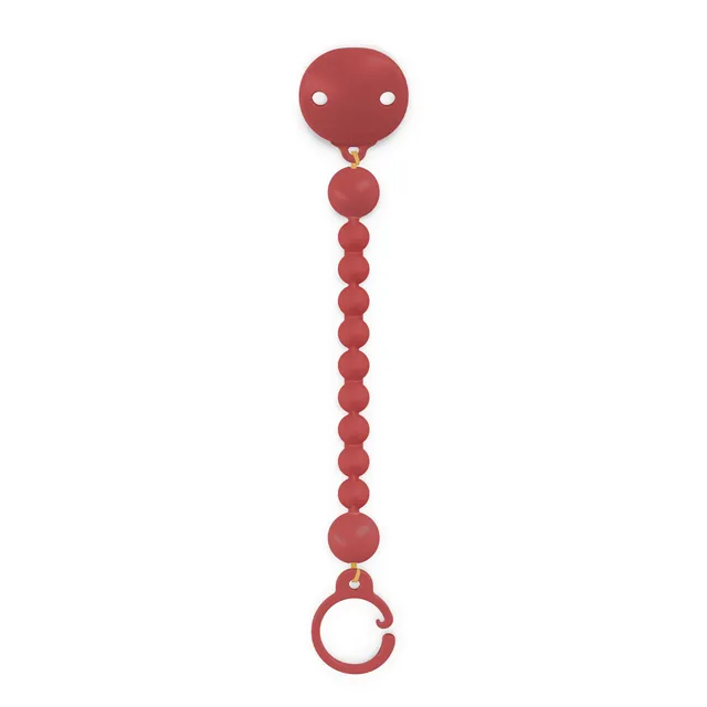 suavinex-colour-essence-chili-pepper-broche-pinza-chupetero-de-silicona-con-cade image 1