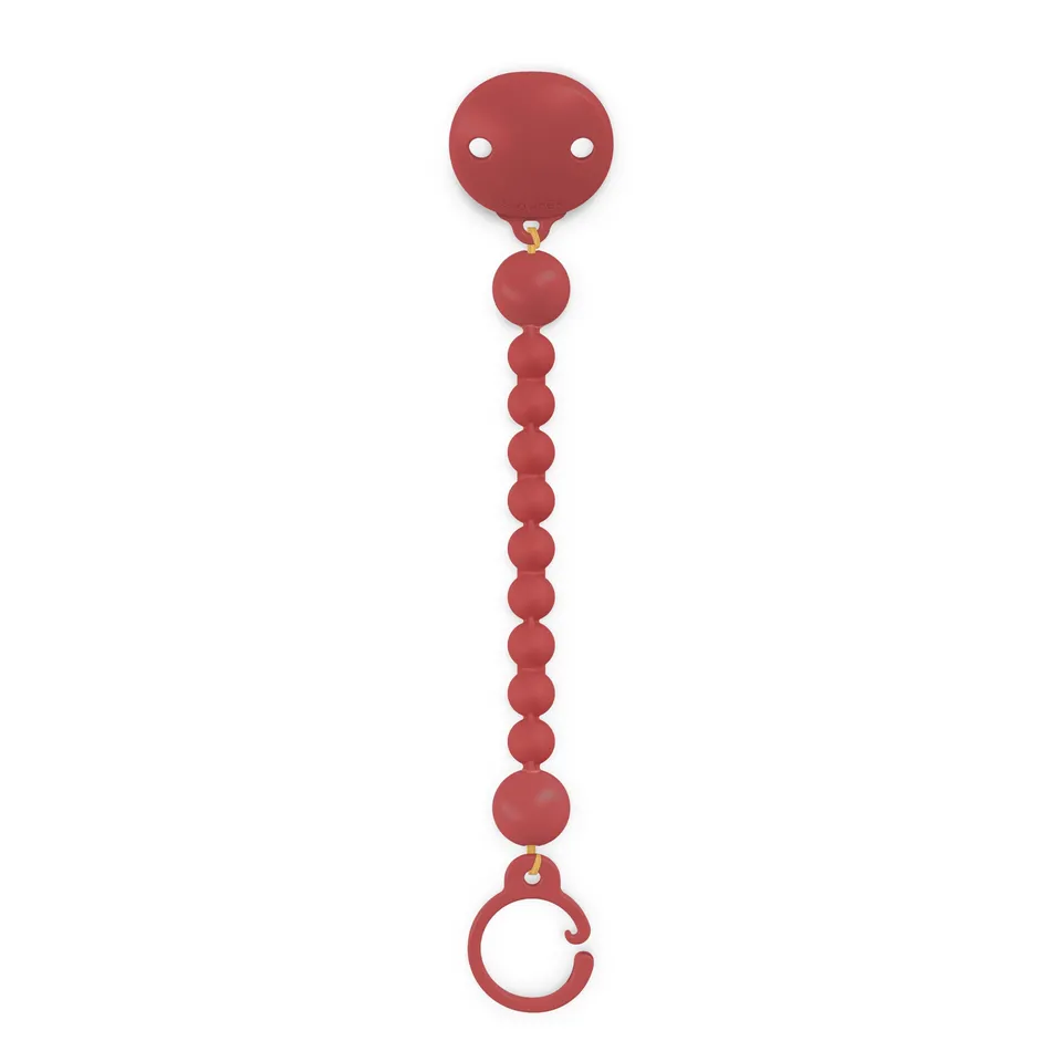 suavinex-colour-essence-chili-pepper-broche-pinza-chupetero-de-silicona-con-cade image 1