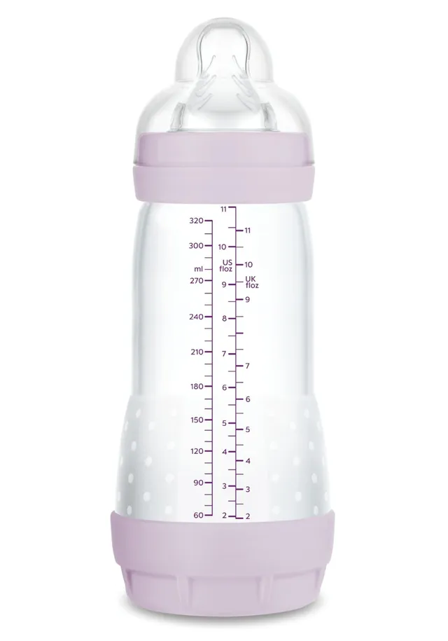 mam-easy-start-anti-colic-biber-n-320-ml-4-meses-rosa-mate-tetina-skinsoft-flujo image 1