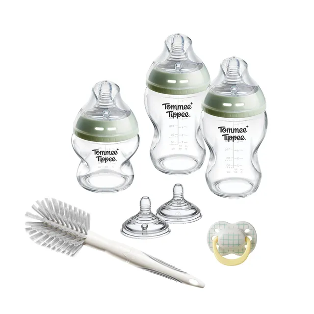 tommee-tippee-natural-start-set-de-inicio-biberones-de-vidrio-antic-licos-150-ml image 1