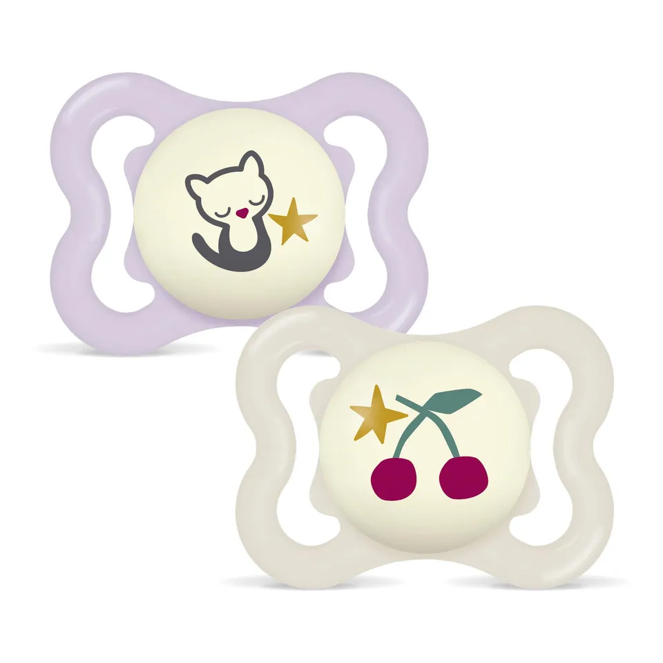mam-supreme-chupete-brilla-en-la-oscuridad-2-6-meses-tetina-skinsoft-de-f-cil-ac image 1
