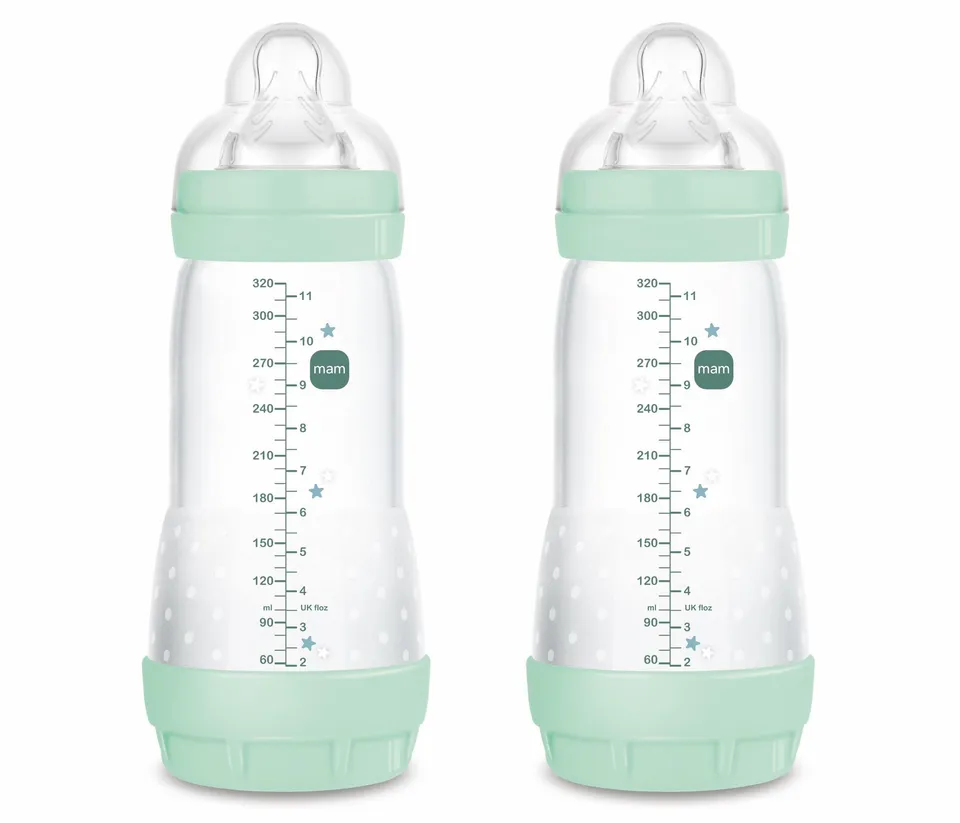 mam-easy-start-anti-colic-320-ml-pack-2-biberones-antic-licos-con-tetina-3-flujo image 1
