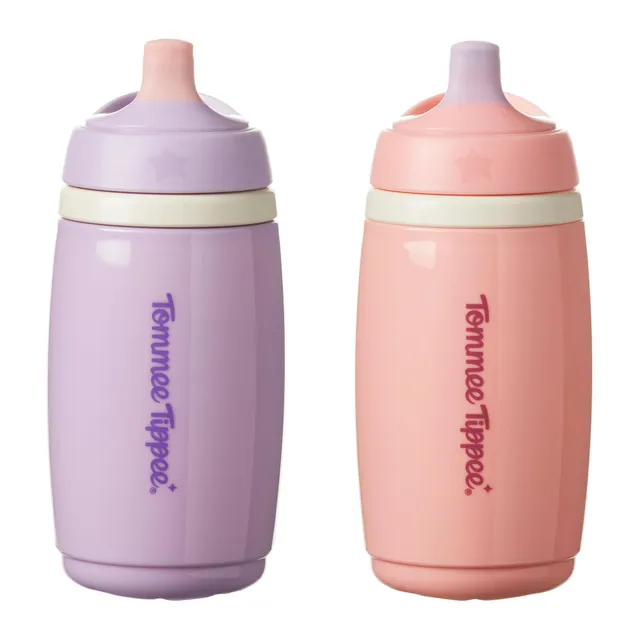 tommee-tippee-vaso-isot-rmico-con-boquilla-antigoteo-266-ml-pack-de-2-aislamient image 1