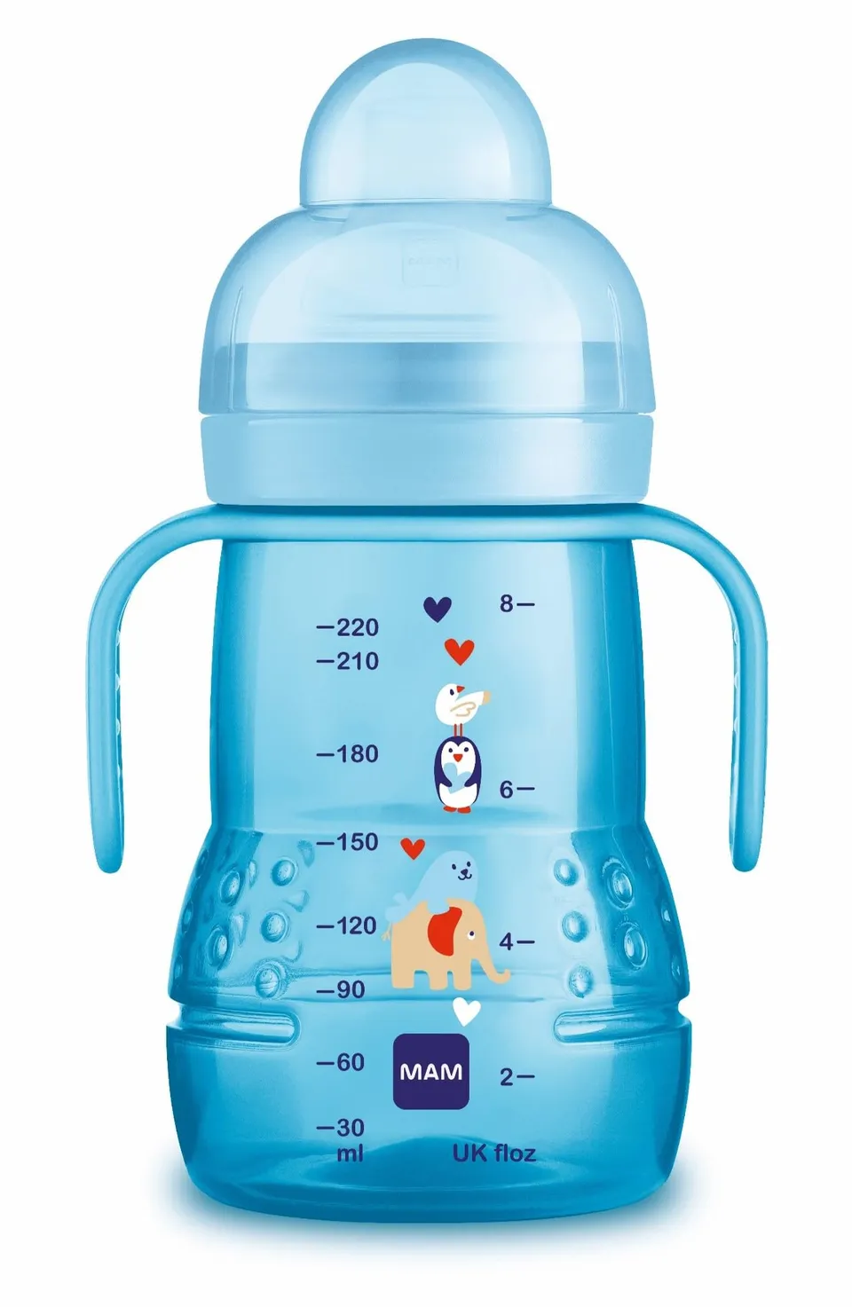 mam-biber-n-y-vaso-2-en-1-para-beb-s-4-meses-220-ml-azul-con-tetina-antiderrames image 1