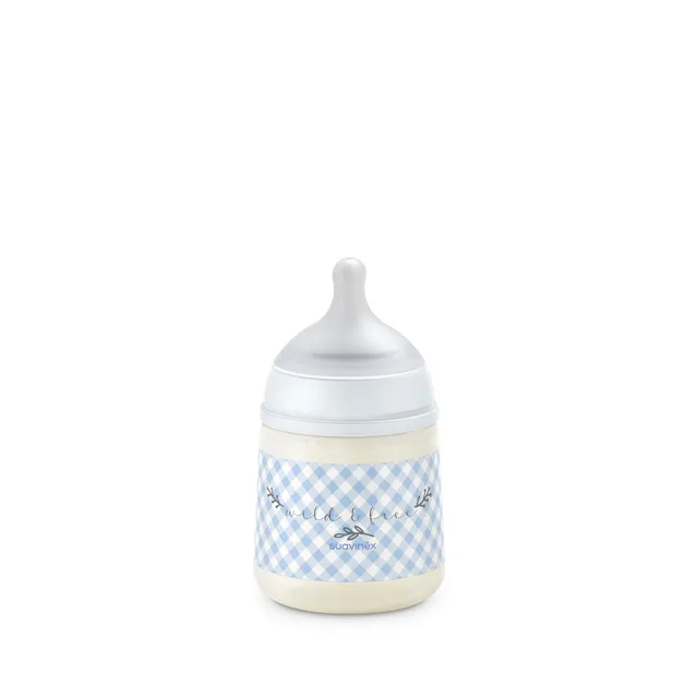 suavinex-wild-free-azul-biber-n-150-ml-con-tetina-fisiol-gica-sx-pro-de-silicona image 1