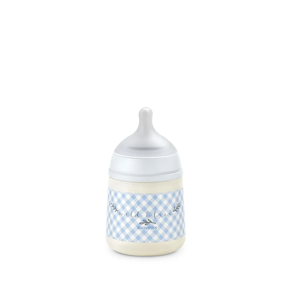 suavinex-wild-free-azul-biber-n-150-ml-con-tetina-fisiol-gica-sx-pro-de-silicona image 1