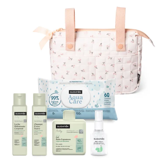 suavinex-bolso-carro-beb-tipo-panera-con-set-de-higiene-gel-espumoso-300-ml-cham image 1
