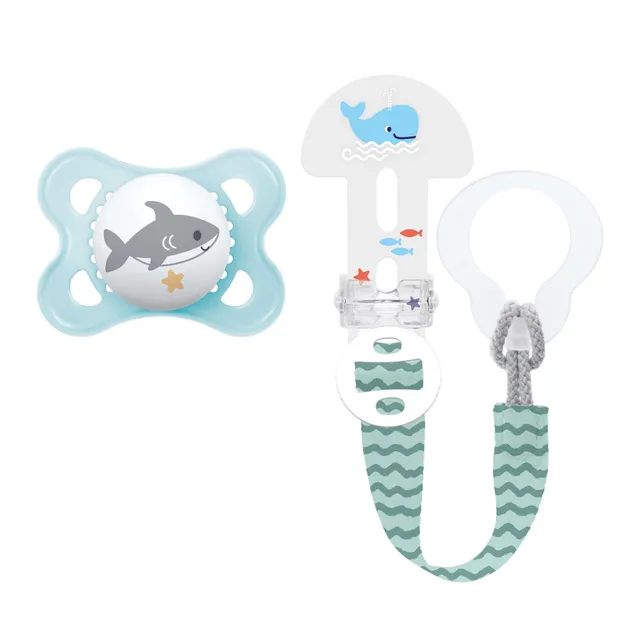 mam-clip-it-broche-universal-con-chupete-original-2-6-meses-silicona-skinsoft-pa image 1
