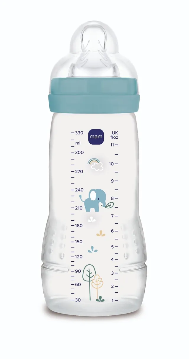 mam-easy-active-330-ml-biber-n-con-tetina-3-de-flujo-r-pido-para-beb-s-4-meses-a image 1