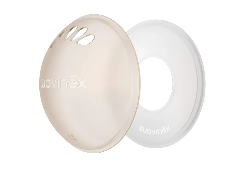 suavinex-conchas-recolectoras-y-protectoras-de-lactancia-set-de-4-uds-con-almoha image 1