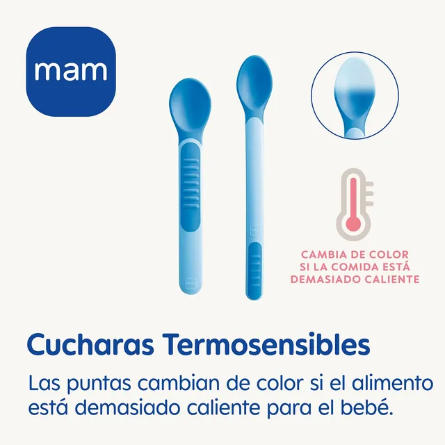 mam-set-de-cucharas-termosensibles-con-tapa-azul-2-uds-puntas-que-cambian-de-col image 1