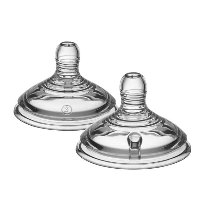 tommee-tippee-closer-to-nature-pack-2-tetinas-de-silicona-flujo-r-pido-sin-bpa-p image 1