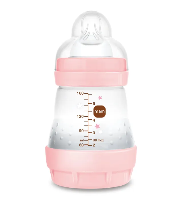mam-easy-start-anti-colic-biber-n-160-ml-0-2-meses-rosa-brillante-tetina-skinsof image 1