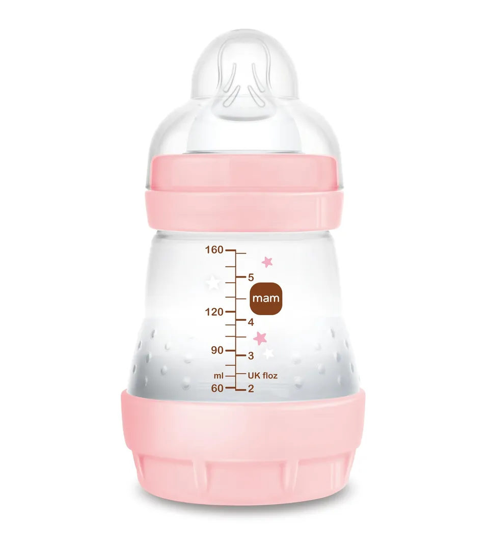 mam-easy-start-anti-colic-biber-n-160-ml-0-2-meses-rosa-brillante-tetina-skinsof image 1