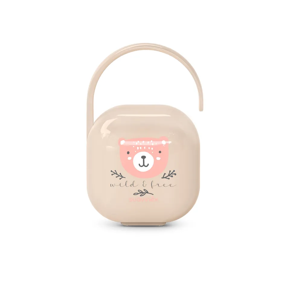 suavinex-portachupete-wild-free-rosa-caja-funda-r-gida-para-2-chupetes-con-asa-f image 1