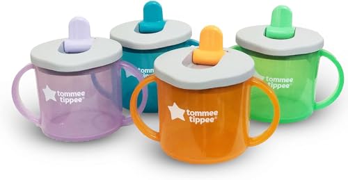 tommee-tippee-first-cup-vaso-para-beb-s-190-ml-4-m-boquilla-abatible-de-flujo-li image 6