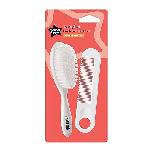 tommee-tippee-essential-basics-set-de-cepillo-y-peine-para-beb-con-cerdas-de-nil image 6
