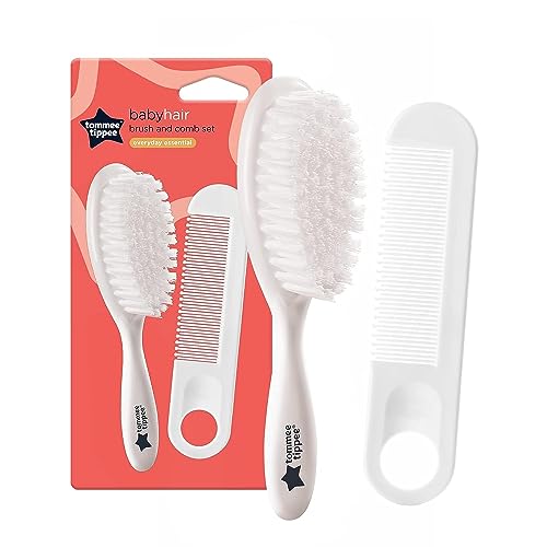 tommee-tippee-essential-basics-set-de-cepillo-y-peine-para-beb-con-cerdas-de-nil image 5