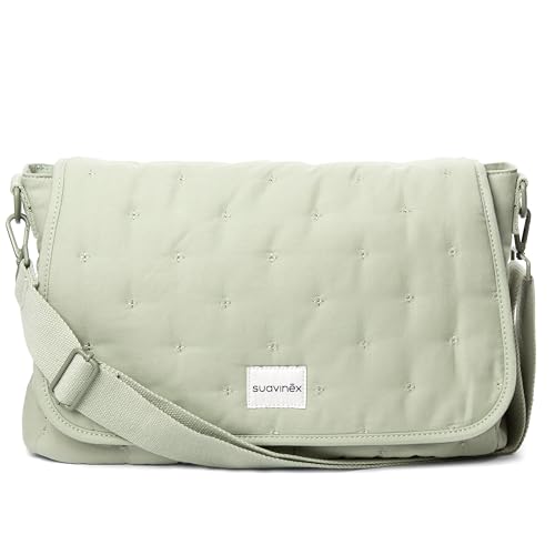 suavinex-bolso-maternidad-bandolera-verde-de-gran-capacidad-11-44-l-asas-ajustab image 8