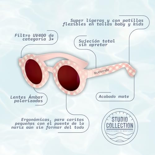 suavinex-studio-2026-gafas-de-sol-infantiles-polarizadas-uv400-redondas-8-14-a-o image 8