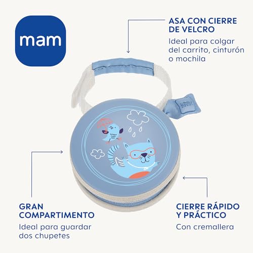 mam-portachupetes-pod-para-2-chupetes-con-asa-de-velcro-cierre-de-cremallera-y-f image 6