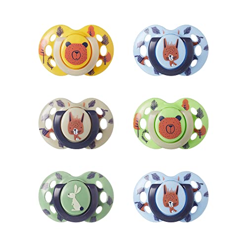 tommee-tippee-chupete-fun-6-18-meses-pack-de-6-chupetes-sim-tricos-de-silicona-s image 8