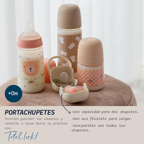 suavinex-portachupete-wild-free-rosa-caja-funda-r-gida-para-2-chupetes-con-asa-f image 7