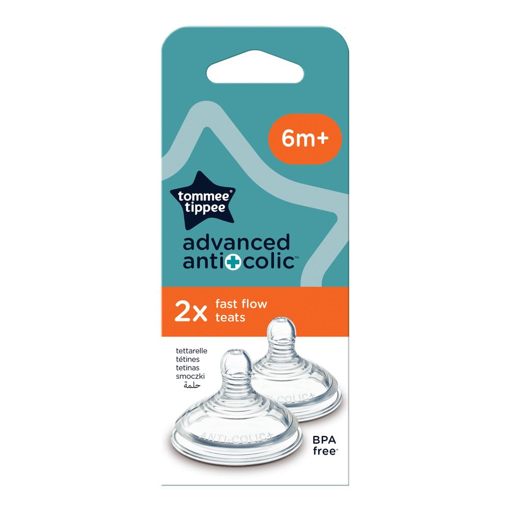 tommee-tippee-tetinas-antic-lico-avanzado-flujo-r-pido-6m-pack-de-2-tetina-anat- image 2