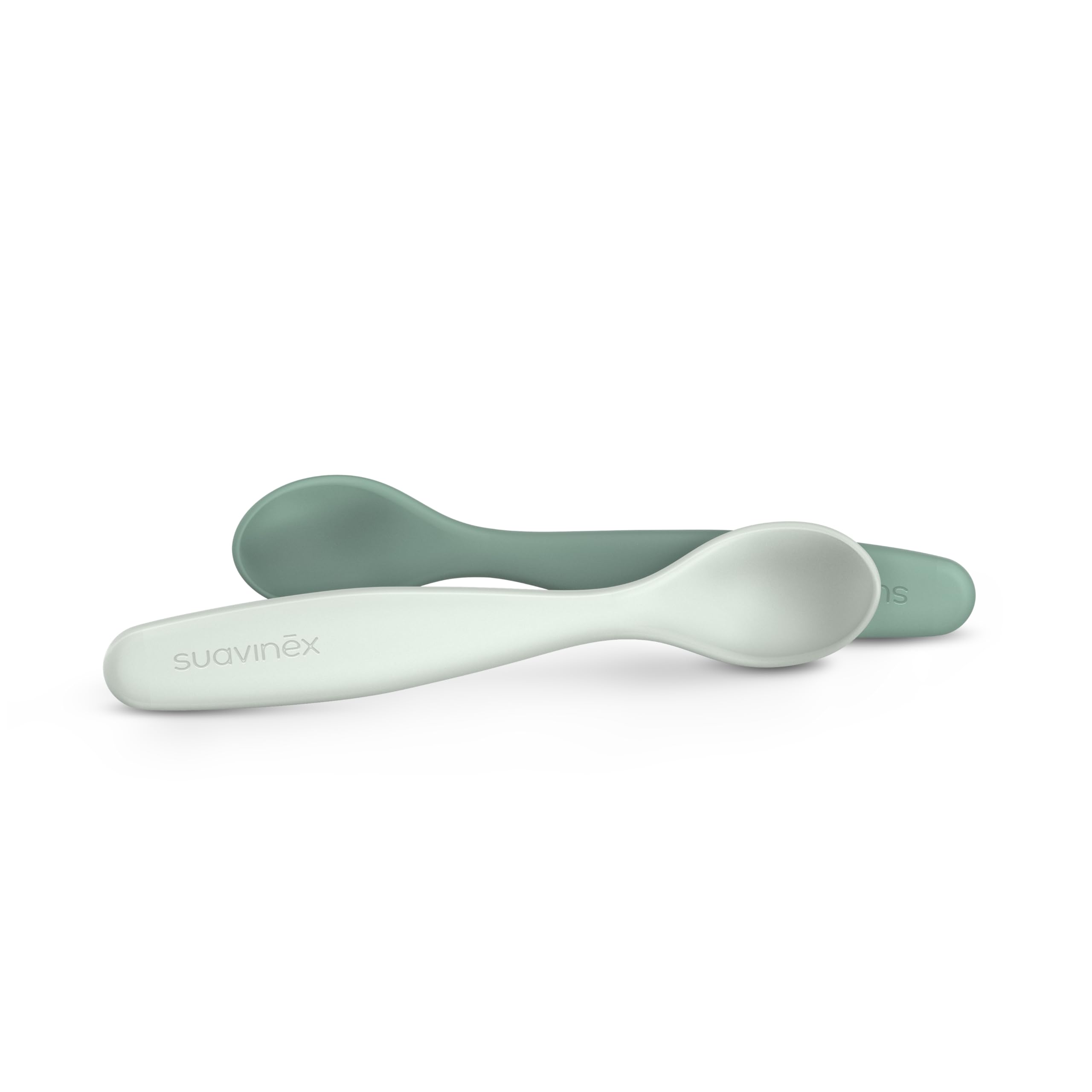 suavinex-pack-2-cucharas-de-aprendizaje-para-beb-s-6-meses-mango-largo-aptas-enc image 1