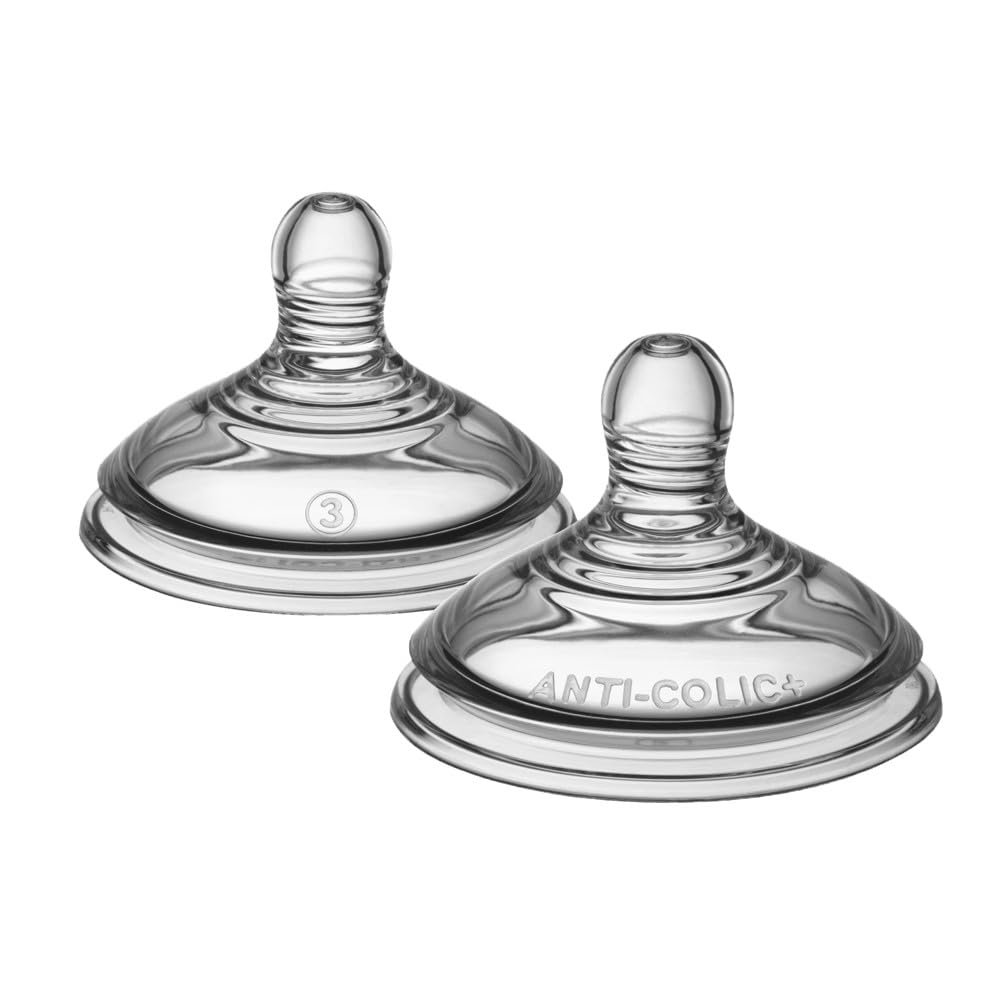 tommee-tippee-tetinas-antic-lico-avanzado-flujo-r-pido-6m-pack-de-2-tetina-anat- image 1